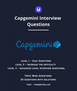 Capgemini Interview Questions